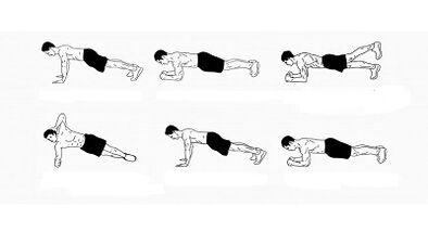 Plank exercises to lose weight